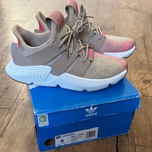 Adidas Kids Sneakers - Pink and Tan